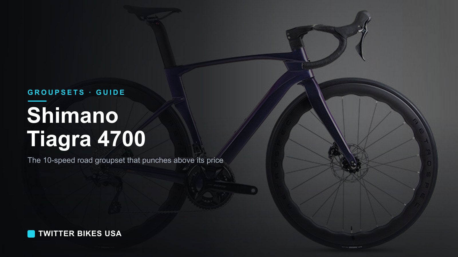 Shimano Tiagra 4700 Groupset Guide | Twitter Bikes