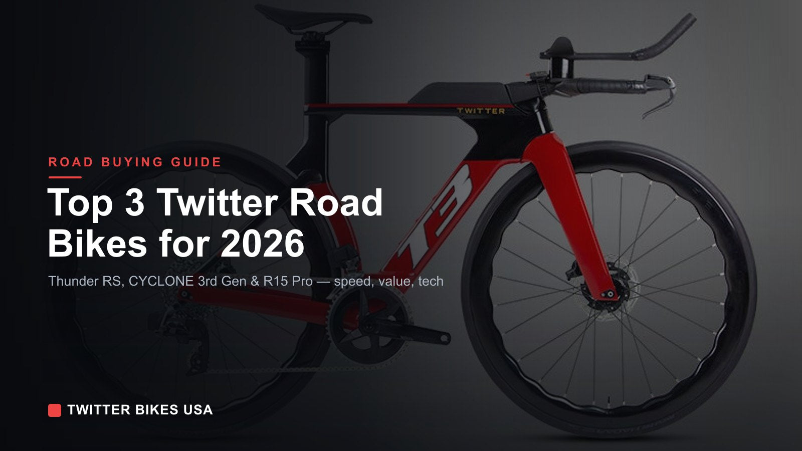 Top 3 Twitter Road Bikes for 2026 | Twitter Bikes USA