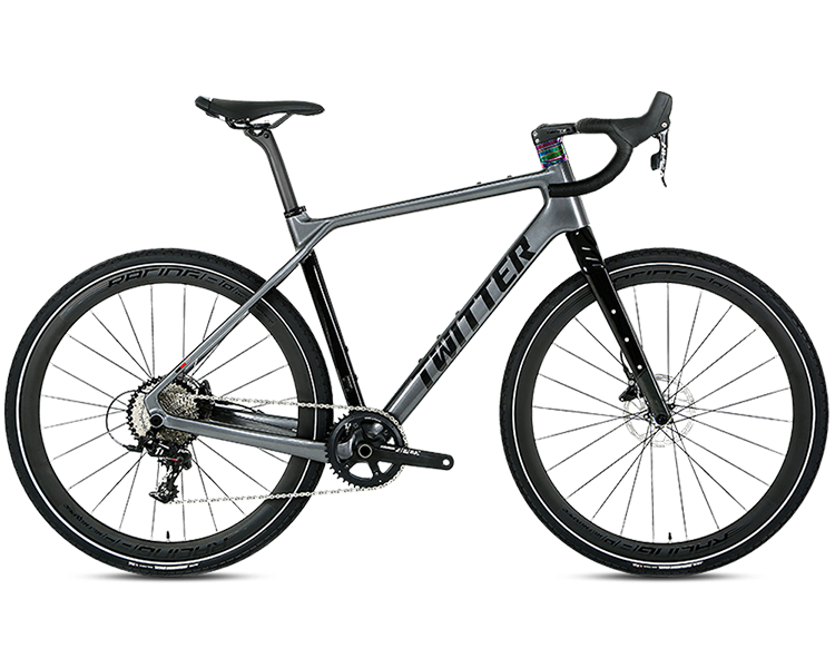 GRAVEL X RS SENSAH 24 Speed Carbon Fiber Gravel Bike Twitter Bikes