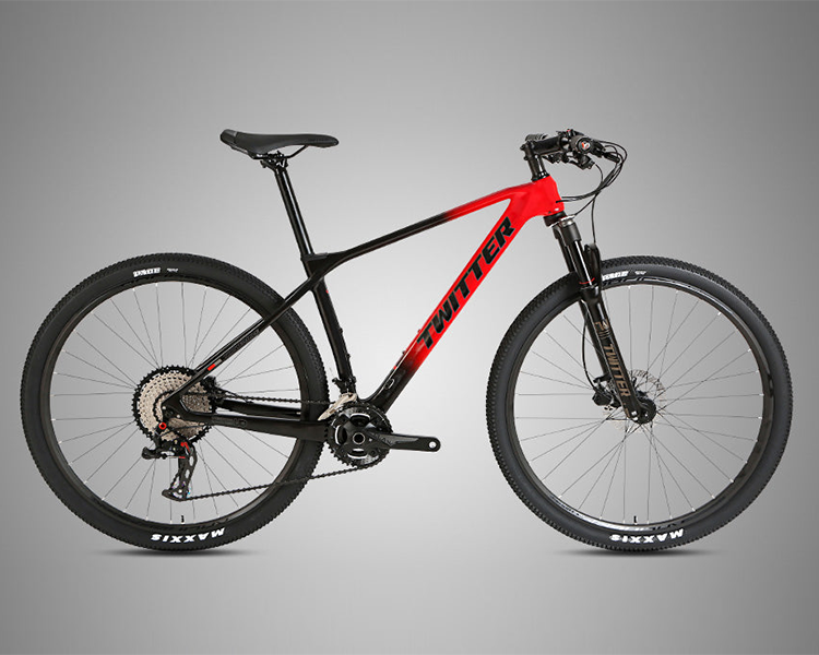 PREDATOR Pro QR SHIMANO DEORE M6100 12 Speed Carbon Fiber Mounta Twitter Bikes