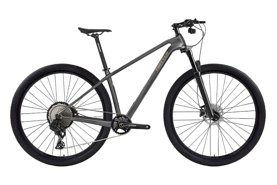 Warrior Pro (Boost) - Twitter Carbon Mountain Bike – Twitter Bikes