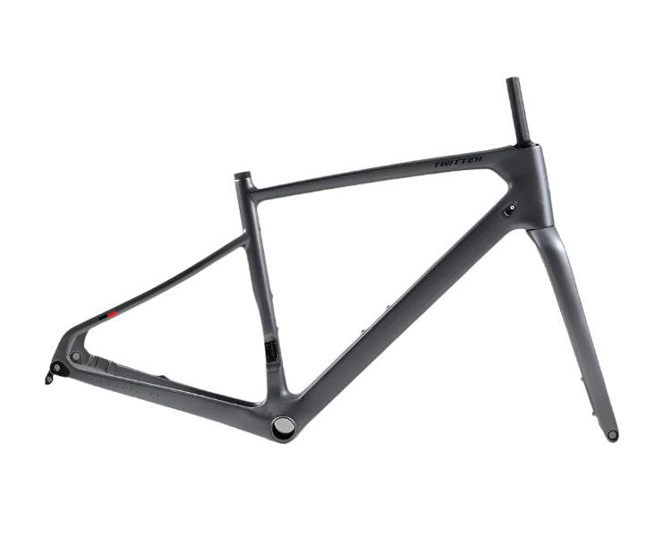 endurance bike for gravel TWITTER GRAVEL V1 Disc Carbon Road Frame Set – T800, 700C, Gravel & En – Twitter Bikes