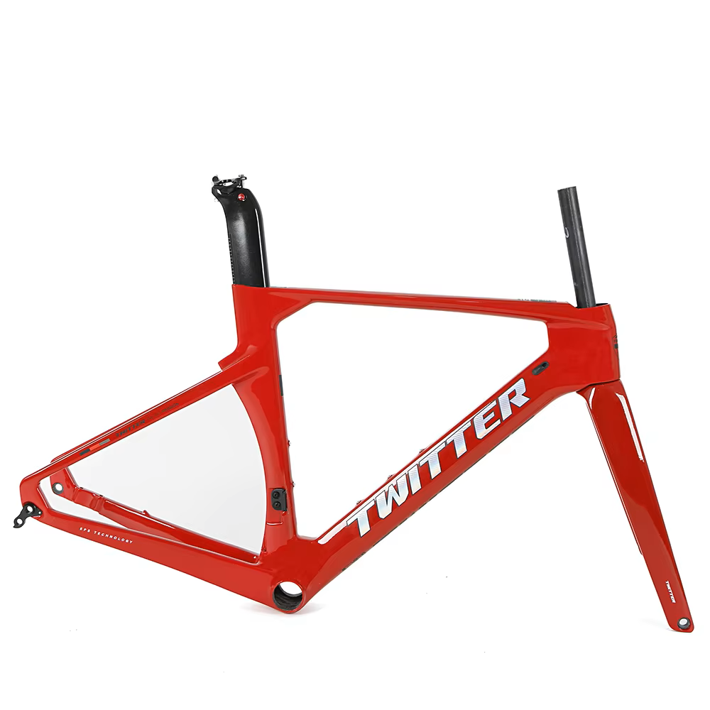 TWITTER R10-C Carbon Road Frame Set – T800, 700C, Aero Design