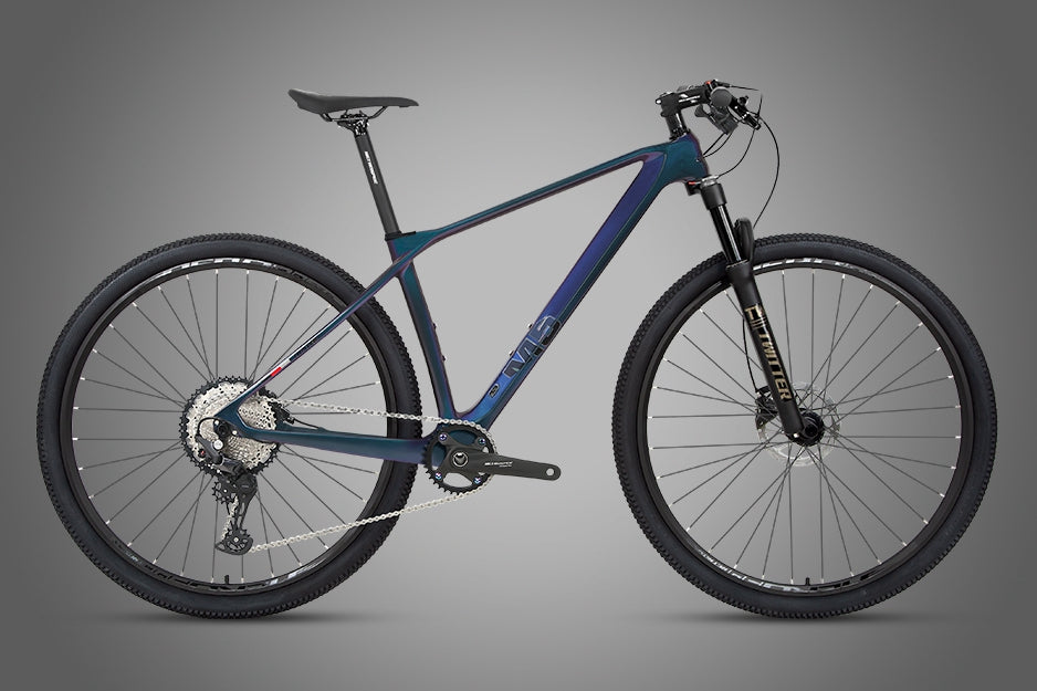 M5 (Boost) — Twitter Carbon Mountain Bike WheelTop EDS OX 13 Speed (Wireless) / White