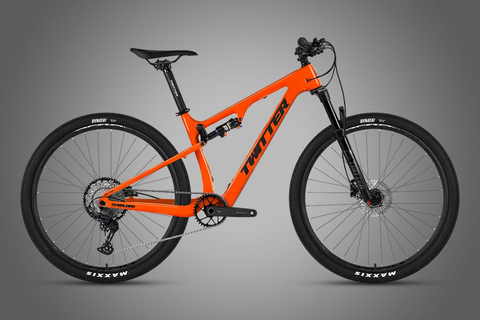 Overlord — Twitter Carbon Full-Suspension MTB SRAM SX EAGLE 12 Speed / Orange