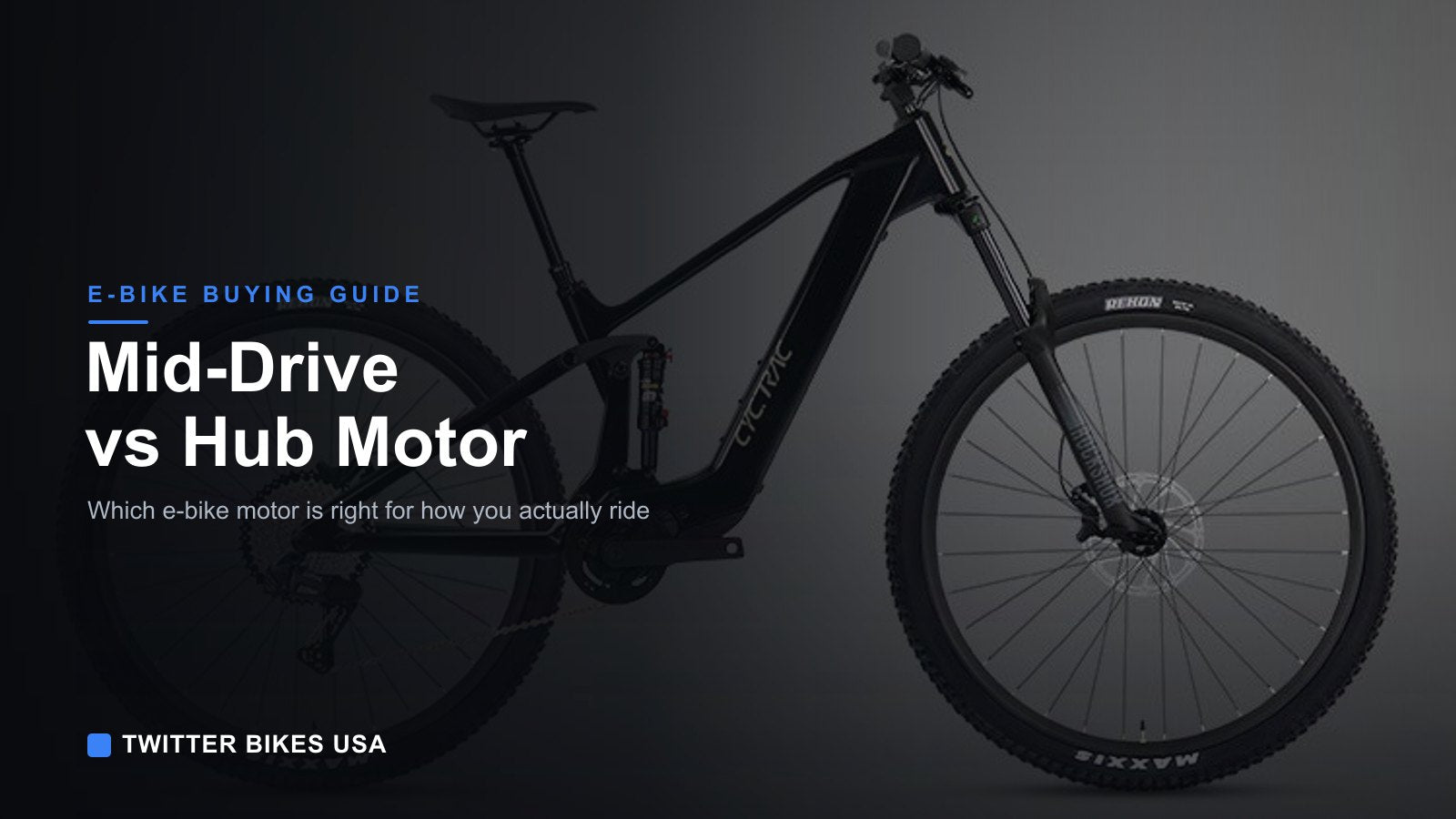 Mid-Drive vs Hub Motor: Which E-Bike Motor Should You Buy?