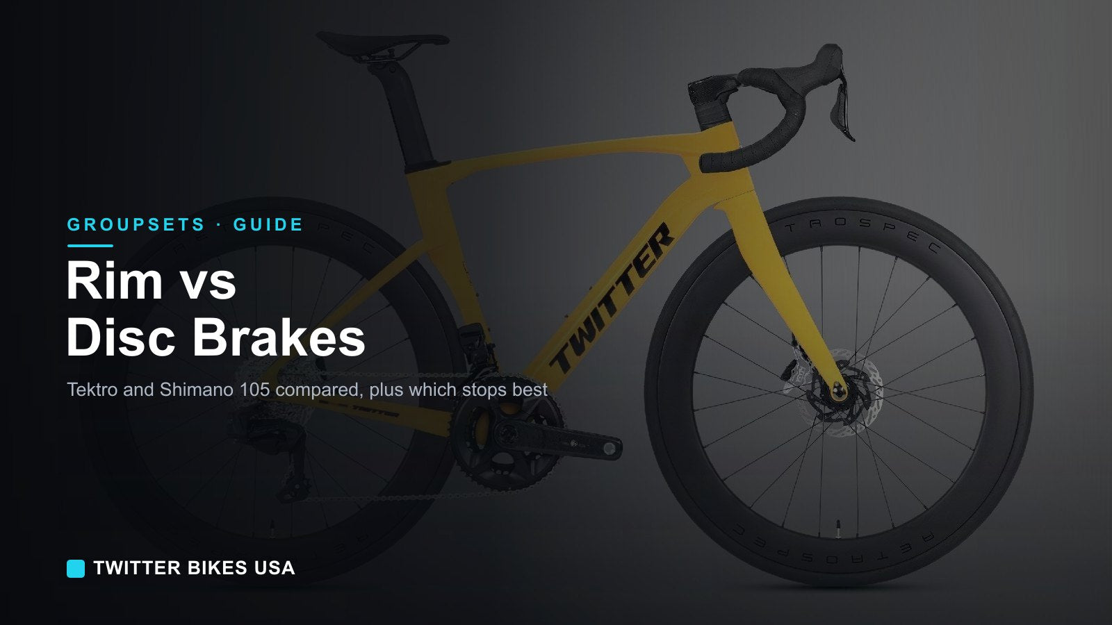 Rim vs Disc Brakes: Tektro & Shimano Compared