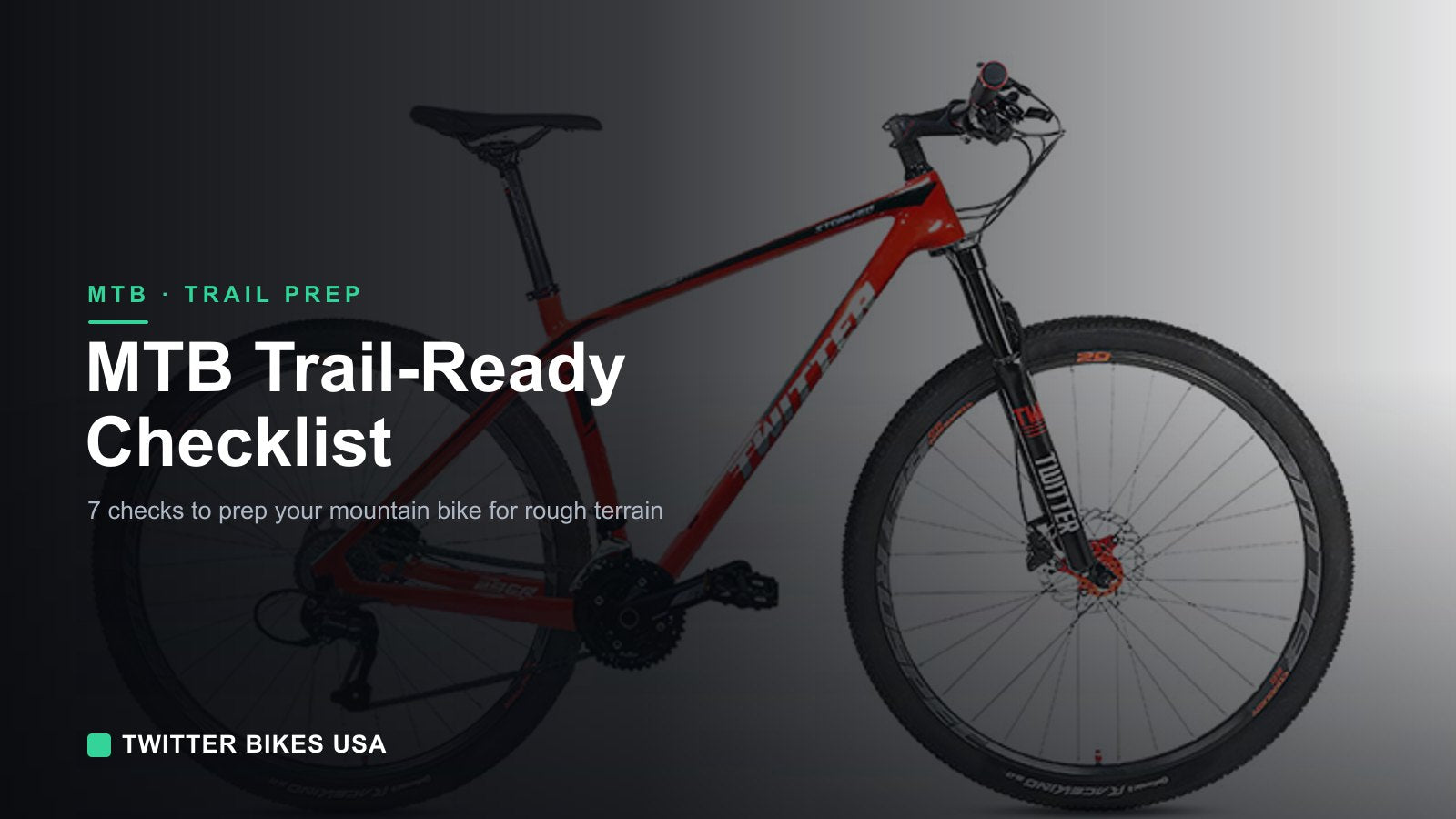 How to Prepare Your Mountain Bike for Rough Terrain