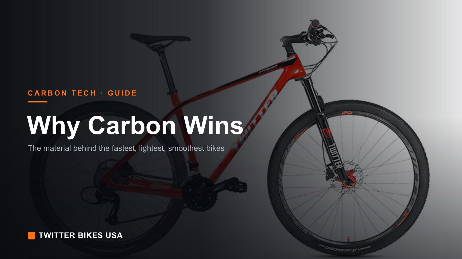 Why Carbon Fiber is the Best Material for High-Performance Bikes