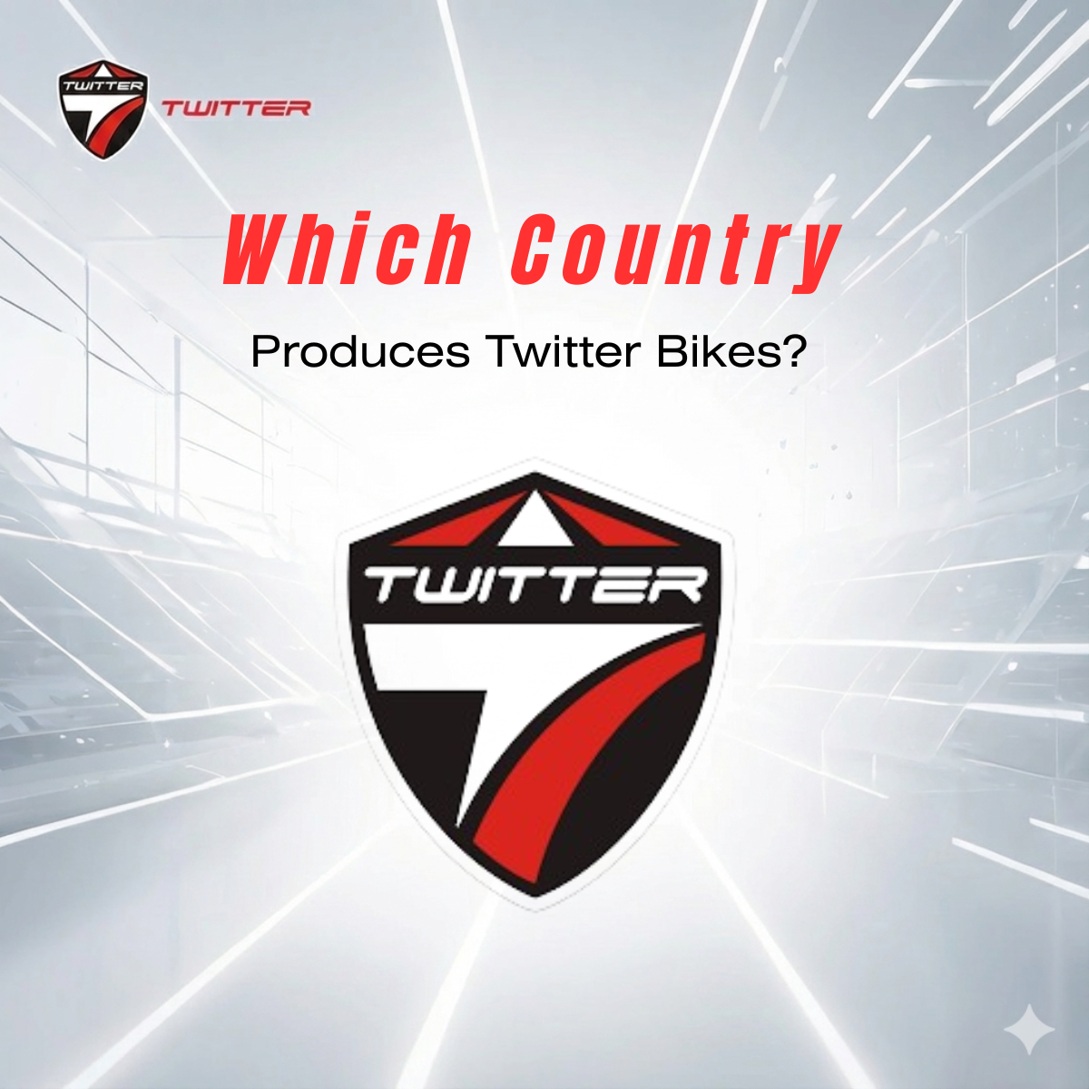 Which Country Produces Twitter Bikes?