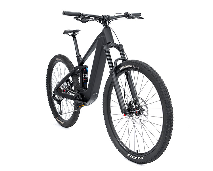 EM19 2025 - Wheeltop EDS OX-12S wireless 12 Speed - M820 36V20A - CYCTRAC Carbon eMTB - Bike Size (Wheel*Frame): S (27.5"*16") - Seat Post + Front Fork Configuration: HIGH Config