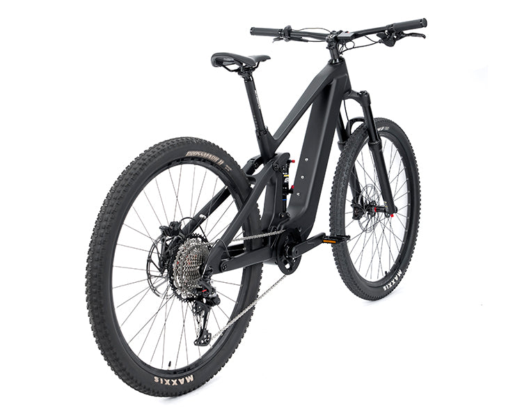 EM19 2025 - Wheeltop EDS OX-12S wireless 12 Speed - M820 36V20A - CYCTRAC Carbon eMTB - Bike Size (Wheel*Frame): S (27.5"*16") - Seat Post + Front Fork Configuration: HIGH Config