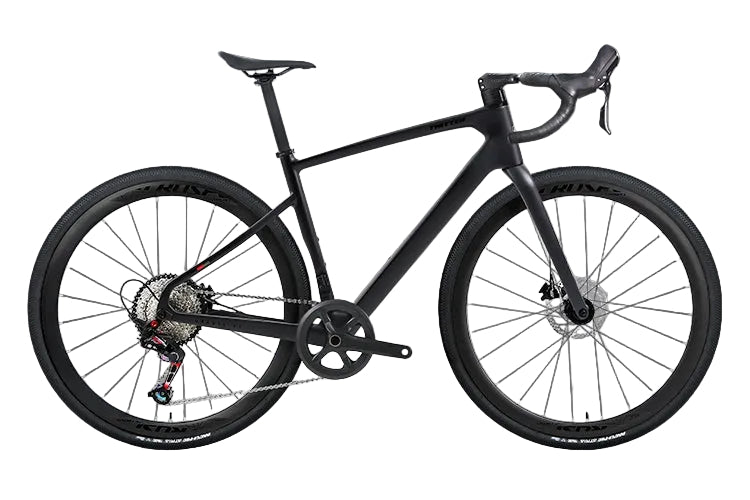 carbon gravel bike for sale Gravel V1 - Twitter Carbon Gravel Bike Matte Black / RS SENSAH HRD6900-R