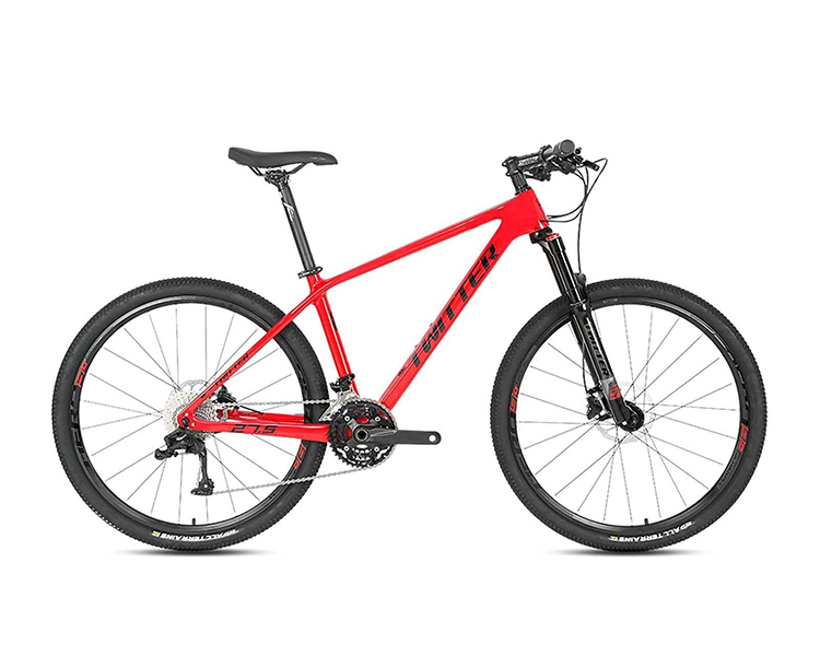 $ Leopard Pro Shimano - Shimano DEORE 12 Speed - 29" Wheels - Color: Red - Size: Small (15")