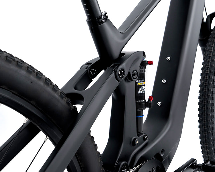 EM19 2025 - Wheeltop EDS OX-12S wireless 12 Speed - M820 36V20A - CYCTRAC Carbon eMTB - Bike Size (Wheel*Frame): S (27.5"*16") - Seat Post + Front Fork Configuration: HIGH Config