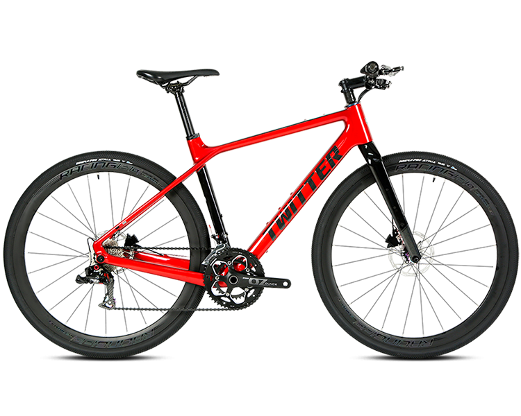 GRAVEL X PB Hybrid SRAM NX 11 Speed Carbon Fiber Gravel Bike Twitter Bikes