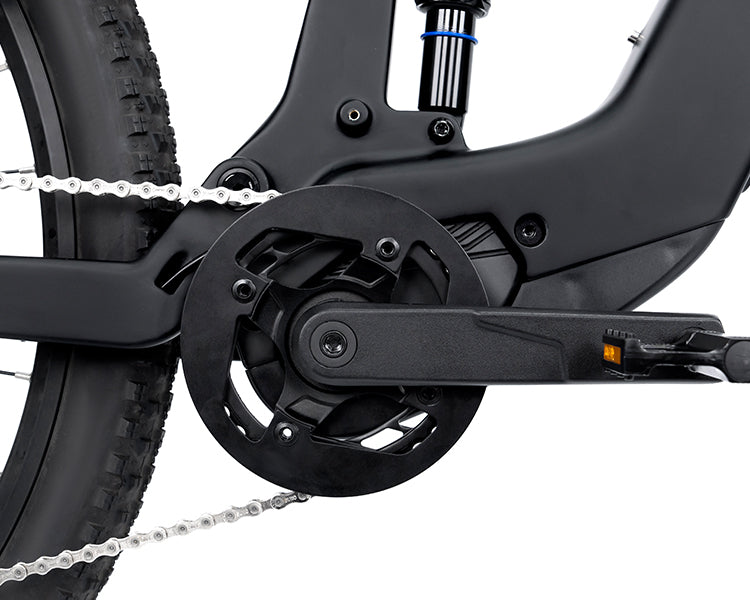 EM19 2025 - Wheeltop EDS OX-12S wireless 12 Speed - M820 36V20A - CYCTRAC Carbon eMTB - Bike Size (Wheel*Frame): S (27.5"*16") - Seat Post + Front Fork Configuration: HIGH Config