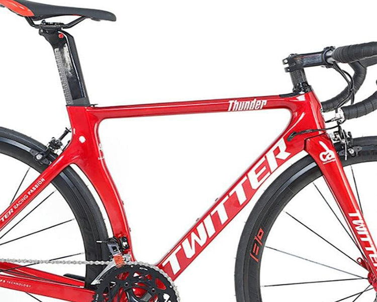 Twitter thunder deals road bike review