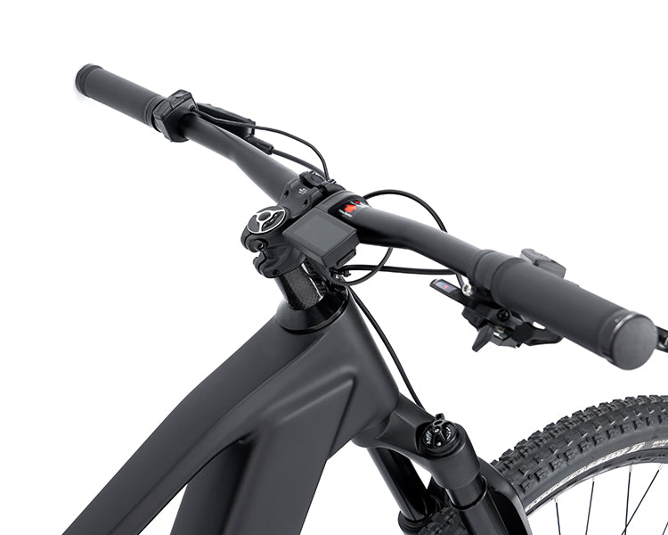 EM19 2025 - Wheeltop EDS OX-12S wireless 12 Speed - M820 36V20A - CYCTRAC Carbon eMTB - Bike Size (Wheel*Frame): S (27.5"*16") - Seat Post + Front Fork Configuration: HIGH Config