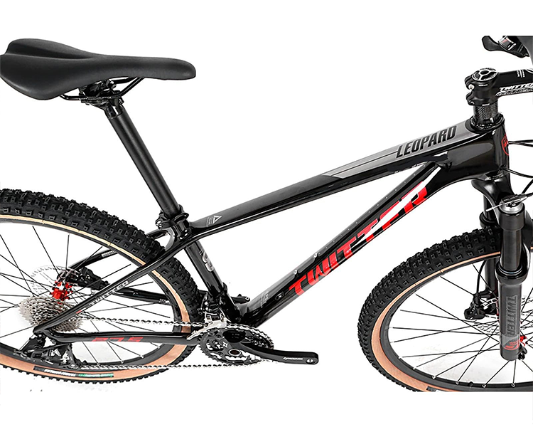 $ Leopard Pro Shimano - Shimano DEORE 12 Speed - 29" Wheels - Color: Red - Size: Small (15")