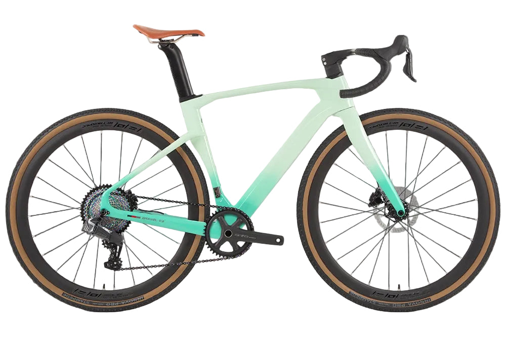 gravel bike on tarmac Gravel V3 - Wireless