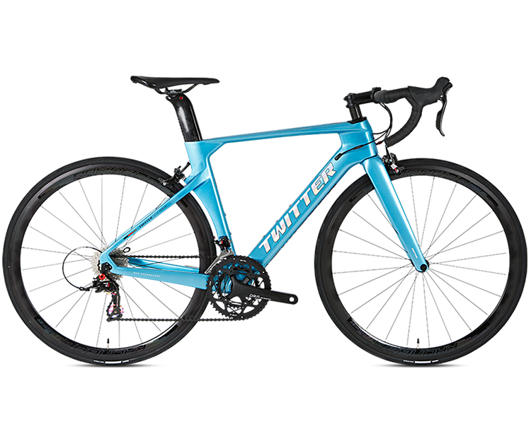 R10 2025 - SRAM RIVAL 22 Speed (C Brake) - Twitter Carbon Road Bike - Bike Size: XXS (43.5cm) - Color: Black