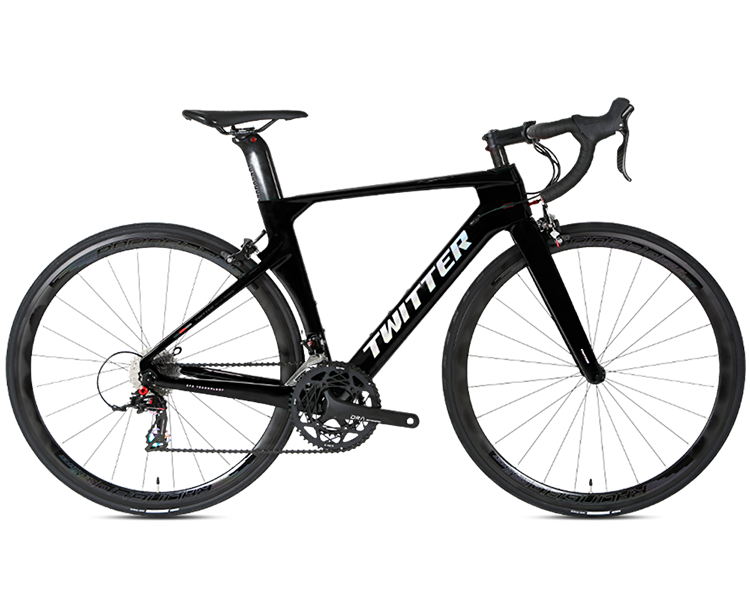 R10 2025 - SENSAH 22 Speed (C Brake) - Twitter Carbon Road Bike - Bike Size: XXS (43.5cm) - Color: Black