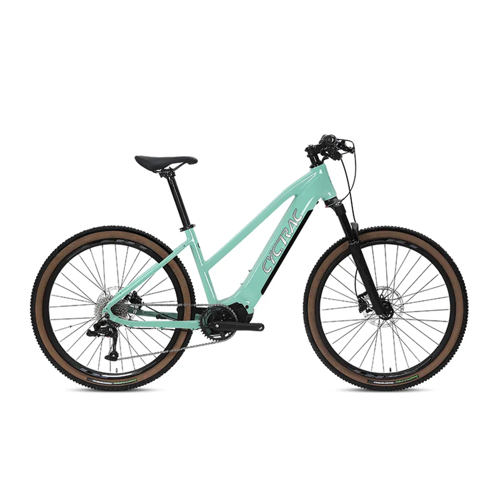 Twitter EC1 electric mountain bike, Matte Black – Bafang M510 mid-drive eMTB, side profile
