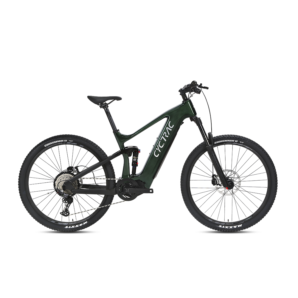 EM10 2025 - M510 48V15A LOW - CYCTRAC Carbon eMTB - Bike Size (Wheel*Frame): S (27.5"*16") - Color: DarkGreen