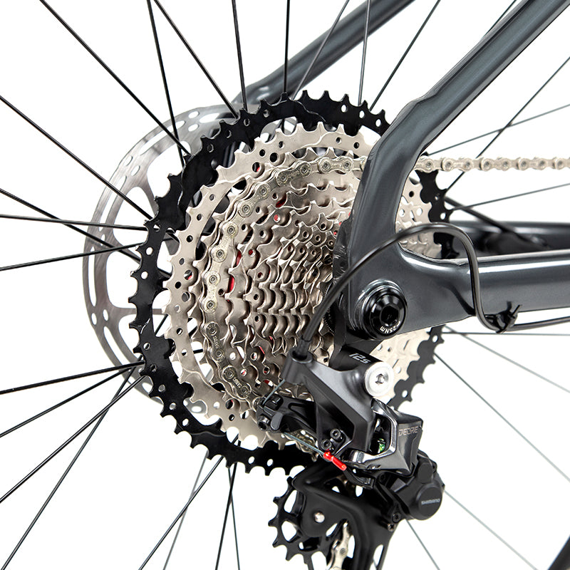 EM5 2025 - SHIMANO DEORE 12 Speed - M510/M560 CYCTRAC eMTB - Bike Size (Wheel*Frame): S (27.5"*16") - Color: Dark Green