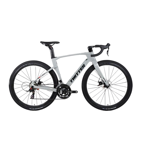GRAVEL V3 - SRAM RIVAL 22 Speed - Carbon Fiber Gravel Bike - Bike Size: XS (45cm) - Color: Black