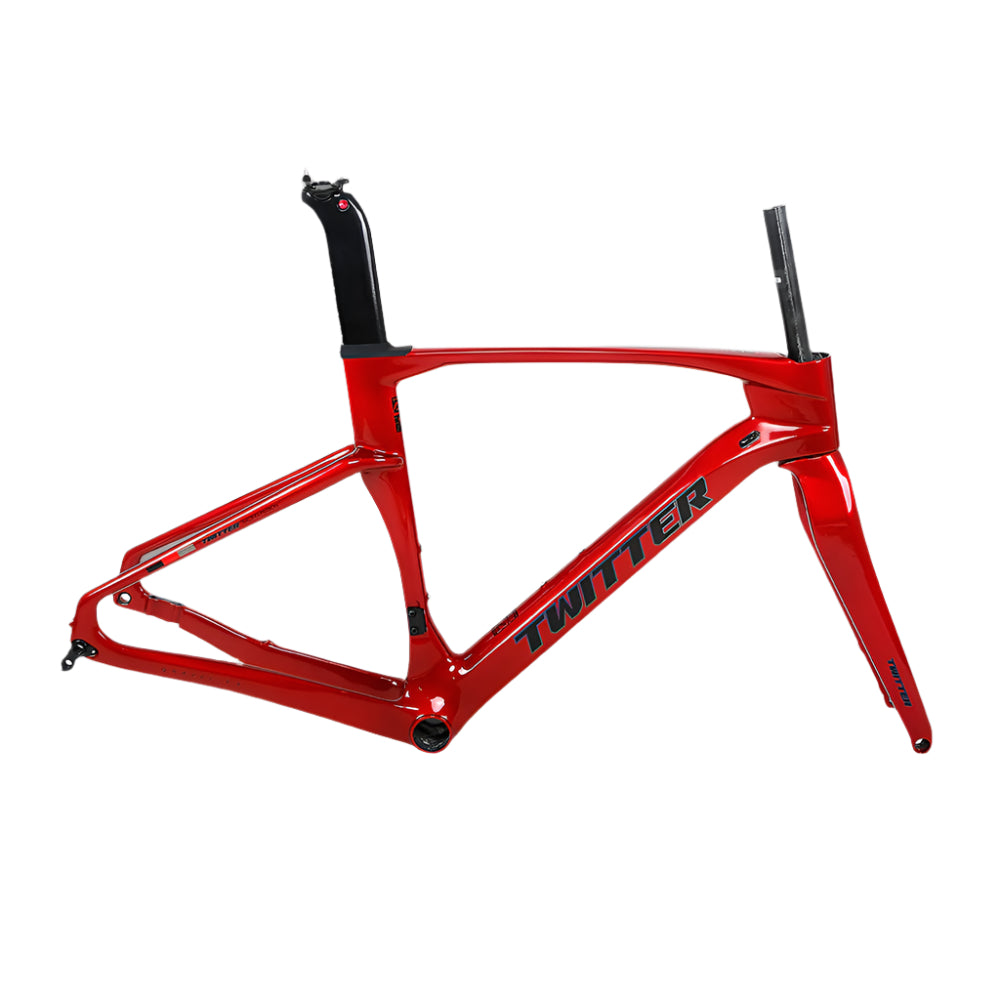 TWITTER GRAVEL V3 Disc Carbon Road Frame Set – T900, 700C, Endurance & Gravel Racing