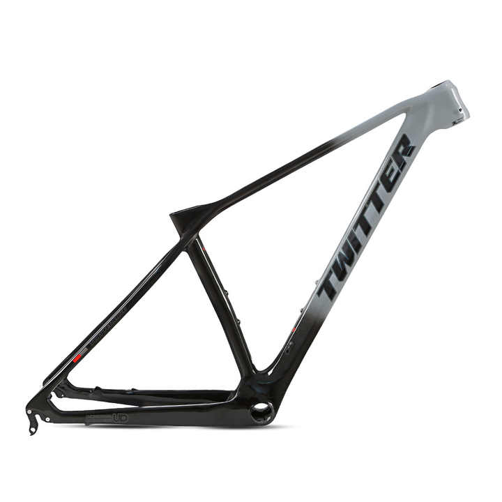 TWITTER PREDATOR Pro Carbon MTB Frame – T900 Mix, 29"/27.5", XC Racing, 135mm QR
