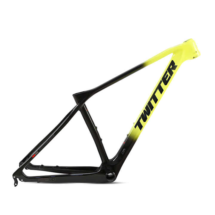 TWITTER PREDATOR Pro Carbon MTB Frame – T900 Mix, 29"/27.5", XC Racing, 135mm QR