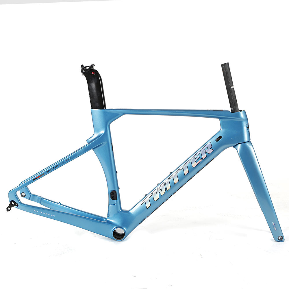 TWITTER R10-Disc Carbon Road Frame Set – T800, 700C, Thru Axle, Aero ...