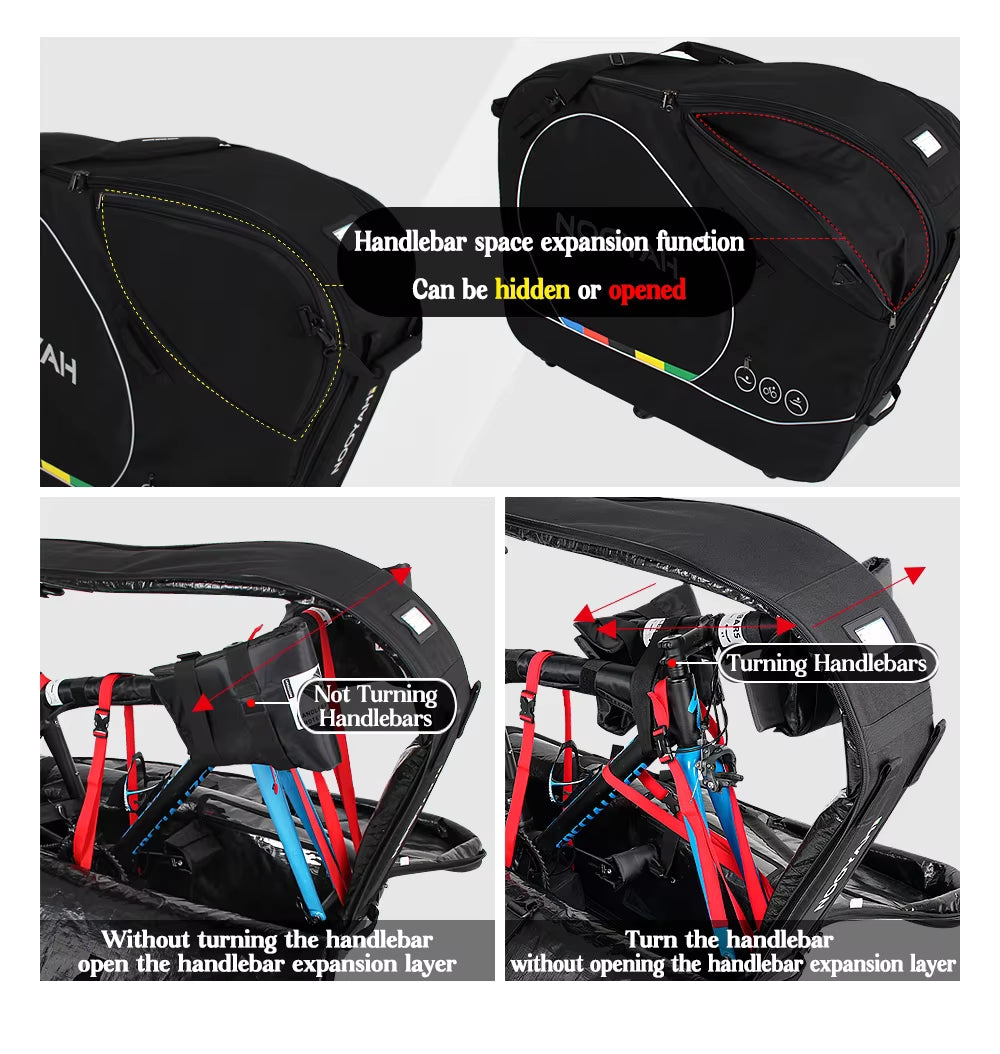 NOOYAH Bike Case BK015 PRO – Ultimate Protection Zero Disassembly Total Freedom