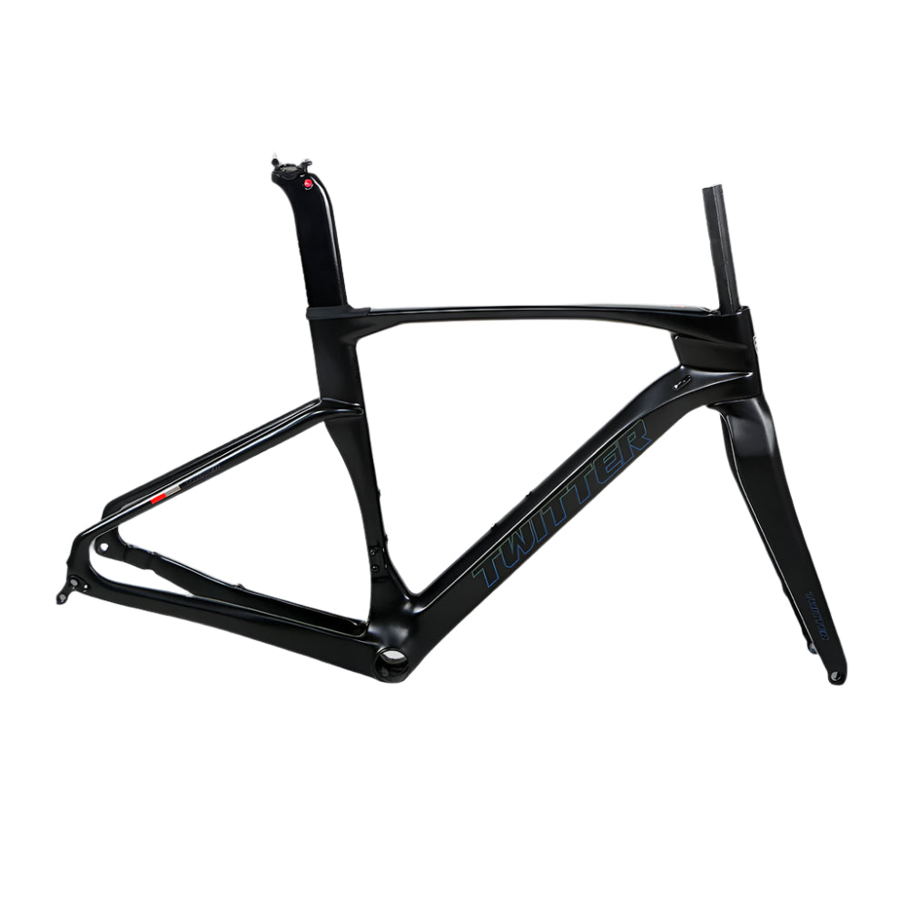 carbon fiber gravel bike frame TWITTER GRAVEL V3 Disc Carbon Road Frame Set – T900, 700C, Endurance & Gravel Racing