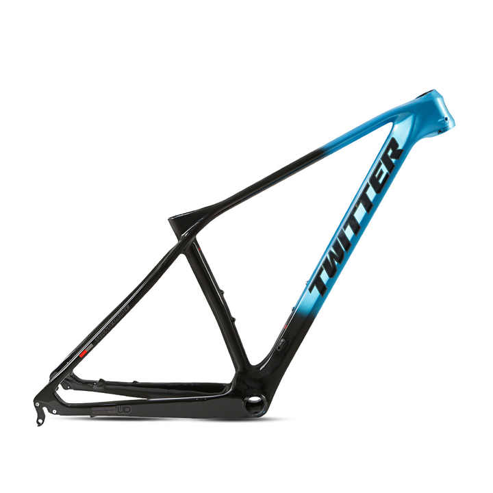 TWITTER PREDATOR Pro Carbon MTB Frame – T900 Mix, 29"/27.5", XC Racing, 135mm QR