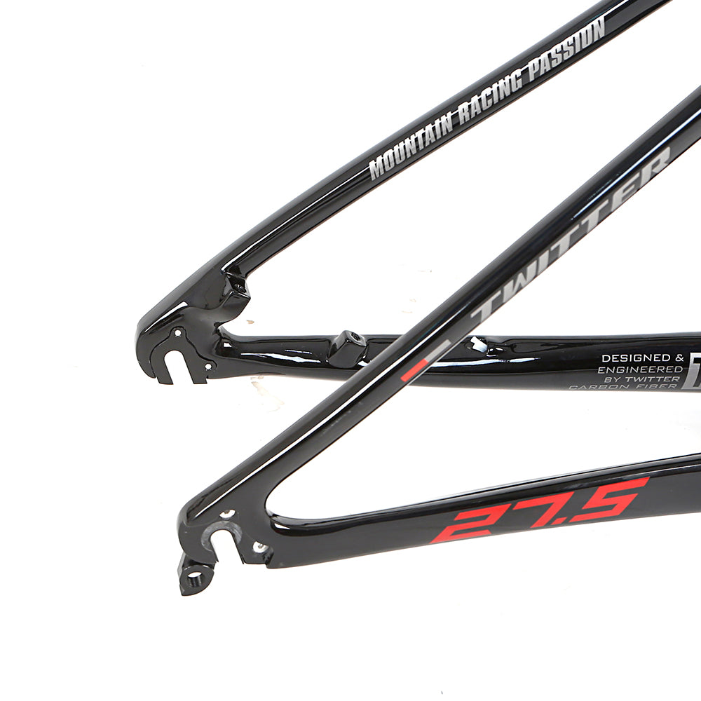 TWITTER LEOPARD Pro Carbon MTB Frame – T800, 29"/27.5", XC Racing, Gloss+UV Decals
