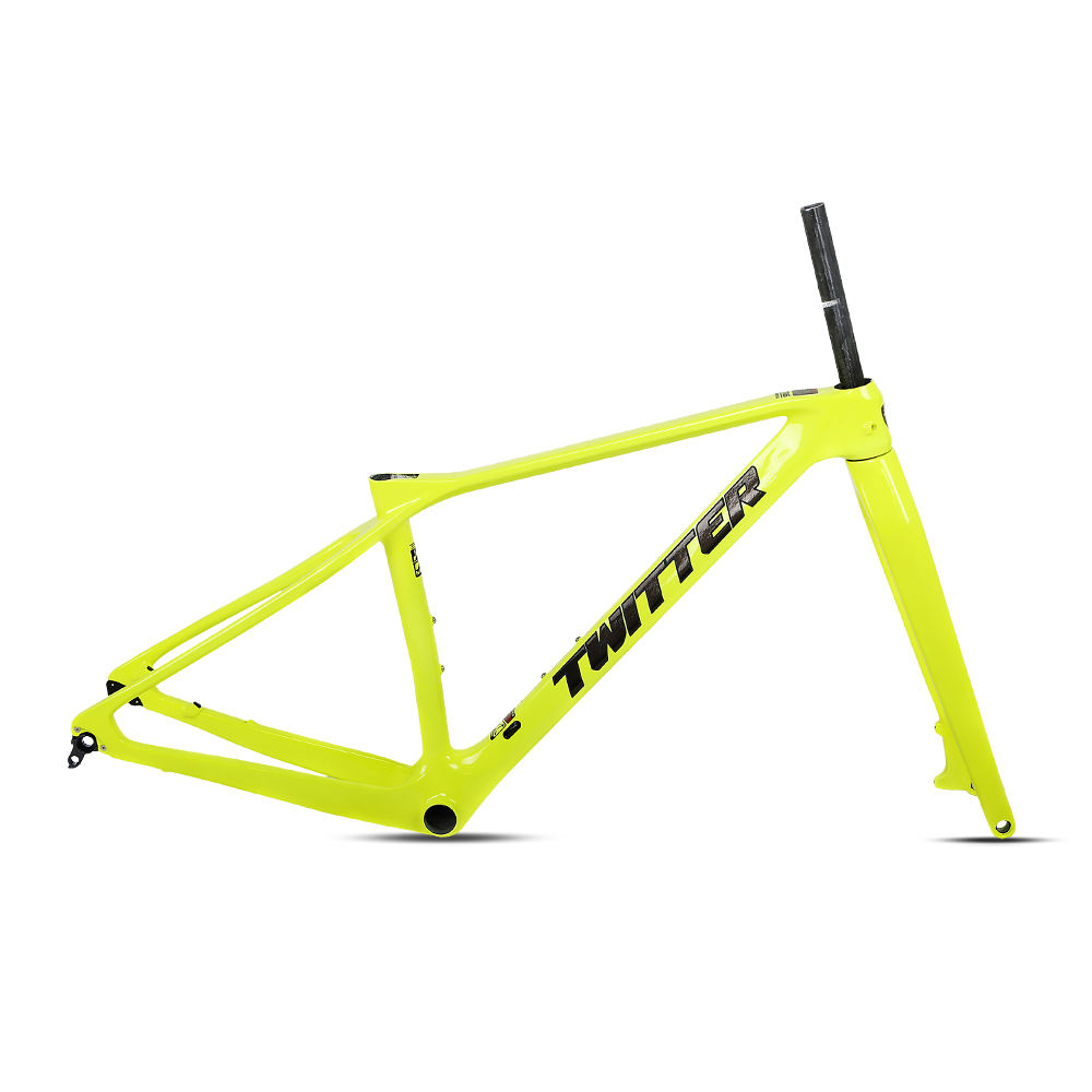 TWITTER M6 Carbon MTB Frame – T900 Mix, 29"/27.5", Strengthened XC,  Thru axle  +Lever