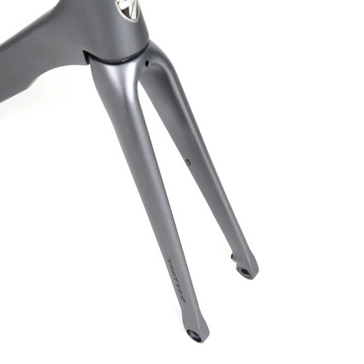 TWITTER T8-Disc Carbon Road Frame Set – T800, 700C, Thru Axle, Aero, Gloss+UV Decals