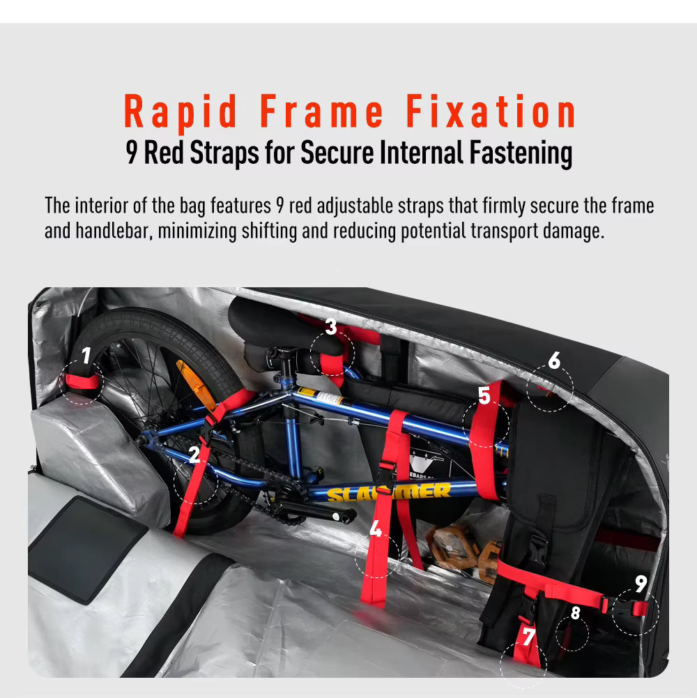 NOOYAH Bike Case BK013 – Ultimate Protection Zero Disassembly Total Freedom