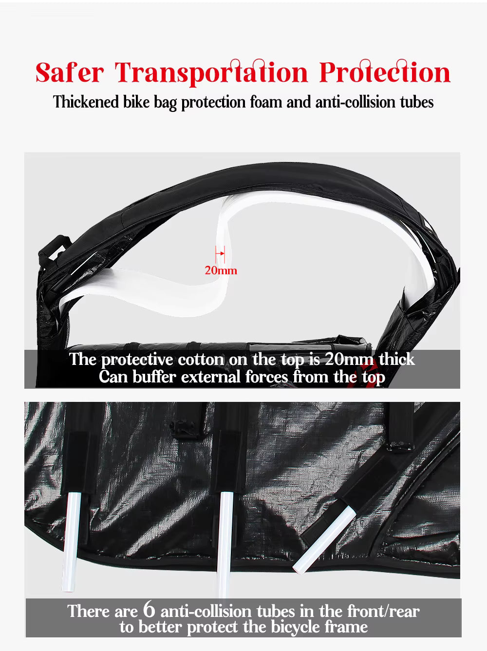 NOOYAH Bike Case BK015 PRO – Ultimate Protection Zero Disassembly Total Freedom