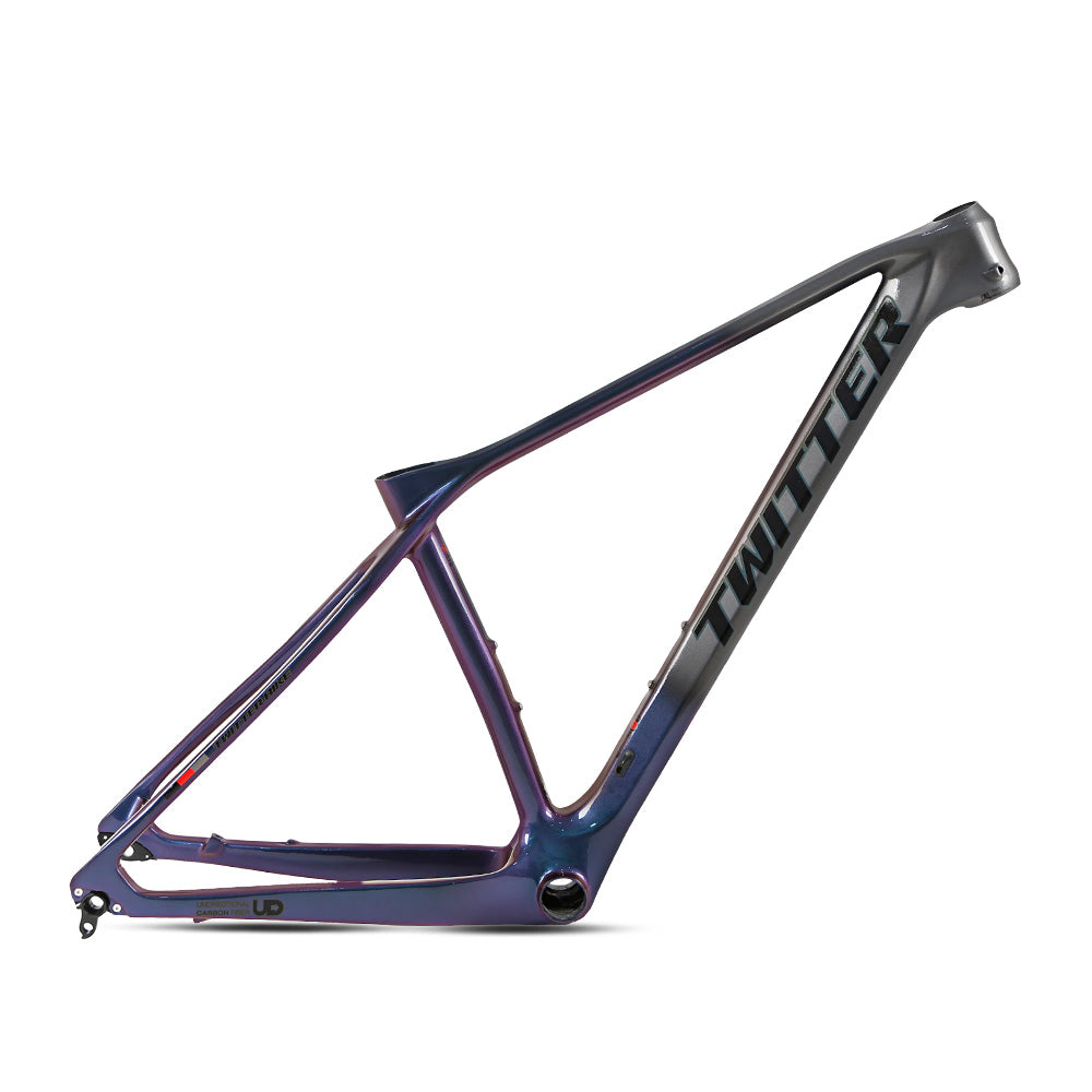 TWITTER PREDATOR Pro Carbon MTB Frame – T900 Mix, 29