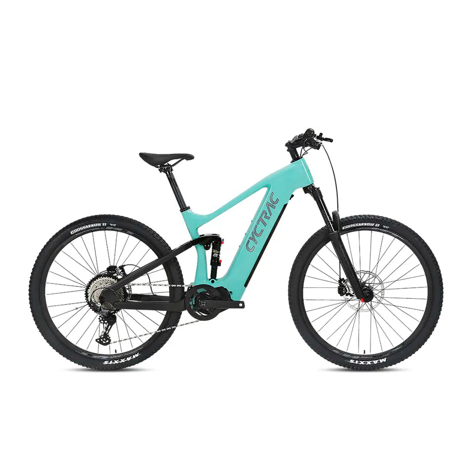 EM10 - CYCTRAC eMTB - Color: DarkGreen - Configuration Options: M510+48V15A (36V20A) LOW