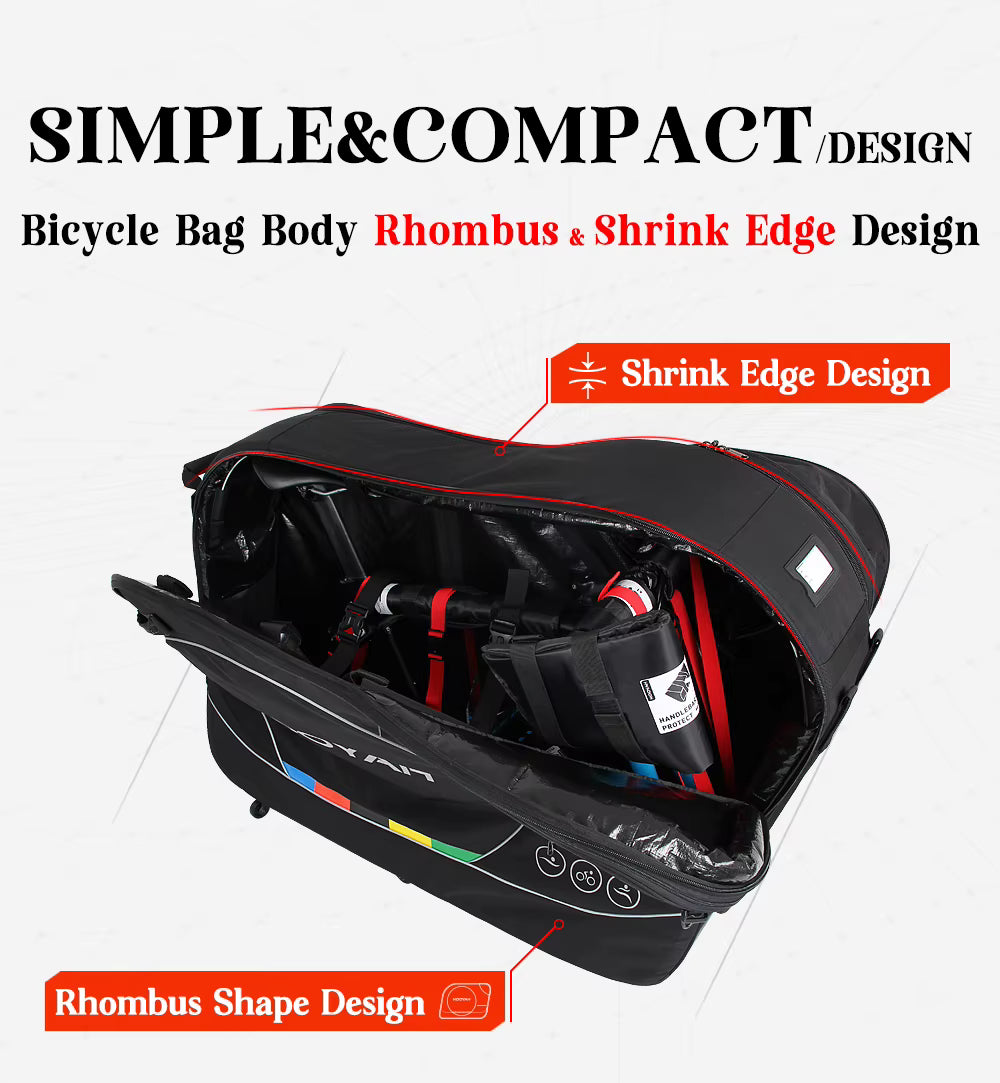 NOOYAH Bike Case BK015 – Ultimate Protection Zero Disassembly Total Freedom