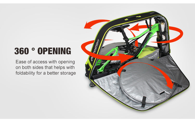 NOOYAH Bike Case BK007S – Ultimate Protection Zero Disassembly Total Freedom