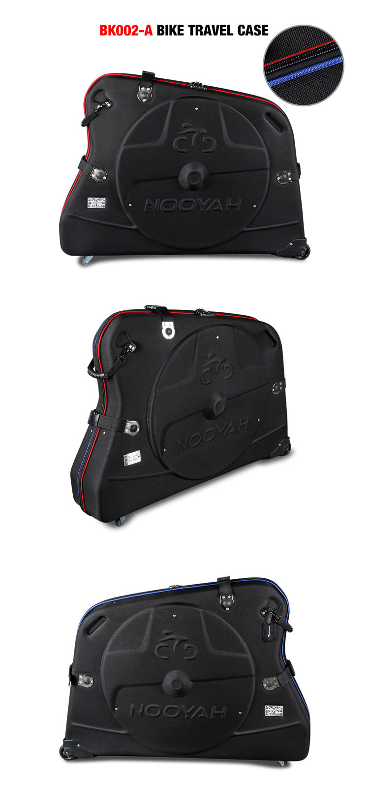 NOOYAH Bike Case BK002 – Ultimate Protection Zero Disassembly Total Freedom