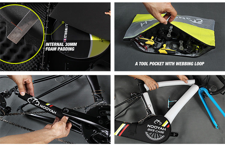 NOOYAH Bike Case BK006 – Ultimate Protection Zero Disassembly Total Freedom