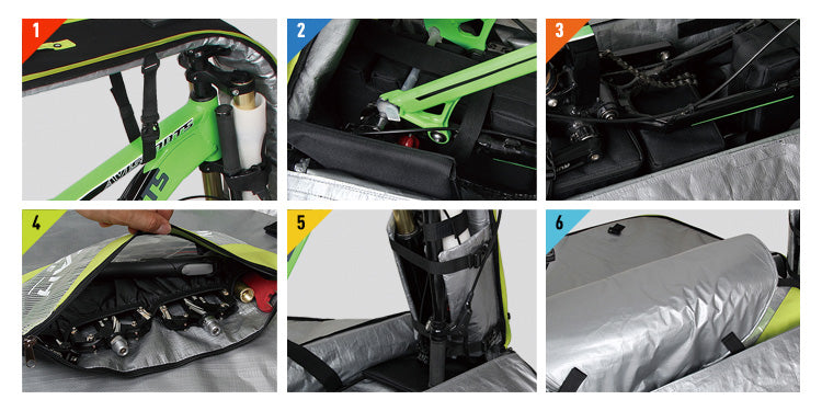 NOOYAH Bike Case BK007S – Ultimate Protection Zero Disassembly Total Freedom